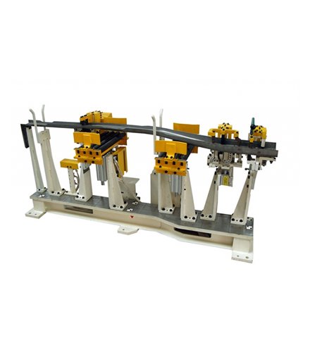 Pneumatic Operated Welding Jig for Side Rail (chassis)
