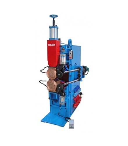 Circumferential Seam Welding Machine With Knurl Drive